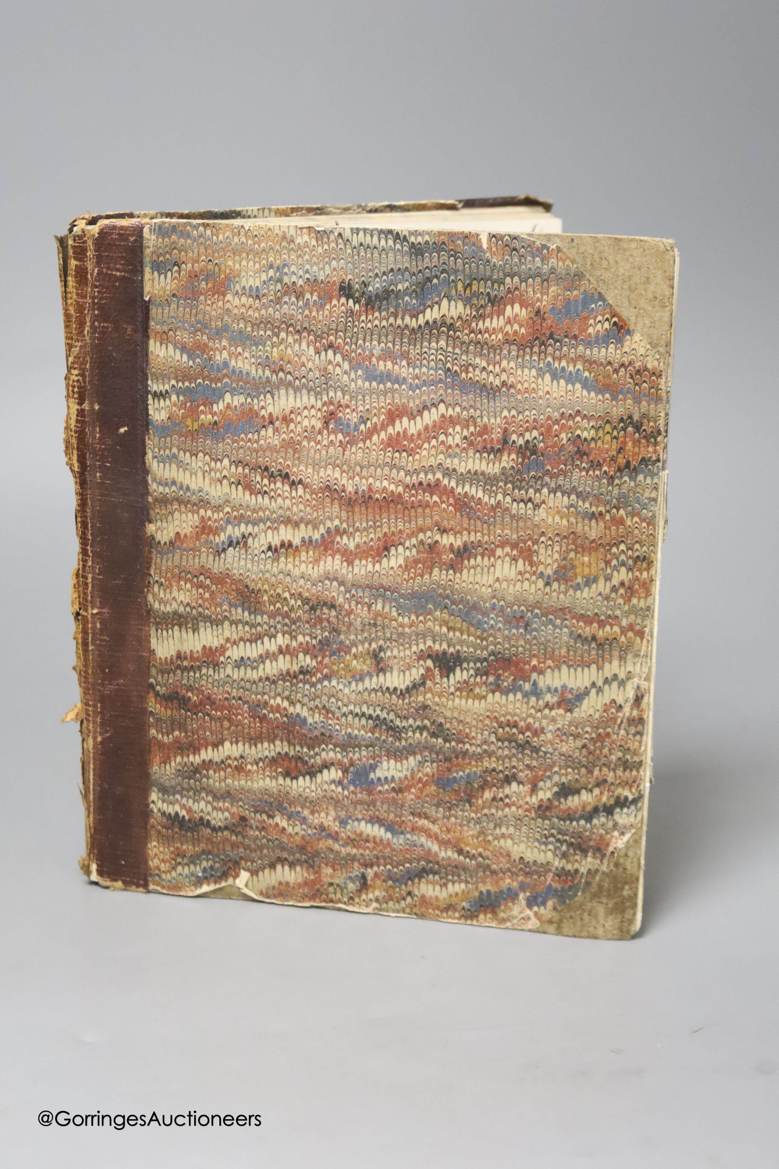 A 19th century Grand Tour diary by G.T.